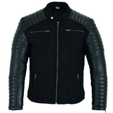 Casual Soft Leather Biker Style Jacket