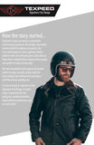Aviator Pilot Casual Leather Brown Fur Jacket