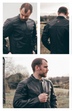 Sturgis Black Leather Motorcycle Jacket