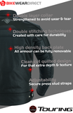 Two Tone Black Leather Motorcycle Jacket