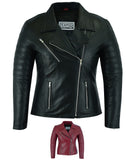 Casual Soft Leather Brando Biker Style Jacket