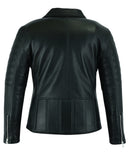 Casual Soft Leather Brando Biker Style Jacket