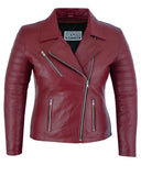 Casual Soft Leather Brando Biker Style Jacket