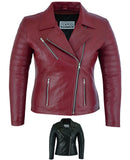 Casual Soft Leather Brando Biker Style Jacket