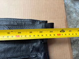 Touring Black Leather Motorcycle Trousers