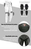 RS Black Leather Motorcycle Trousers