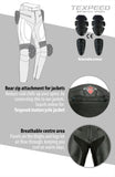 RS Black Leather Motorcycle Trousers
