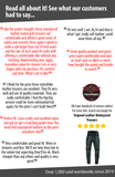 Waterproof Black Leather Motorcycle Trousers