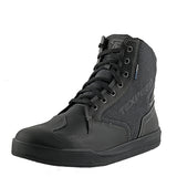 Denim Leather Waterproof Armoured Motorcycle Trainers