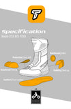 Leather Waterproof CE Motorcycle Boots