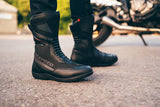 Leather Waterproof CE Motorcycle Boots