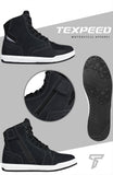 Leather Nubuck CE Motorcycle Trainers