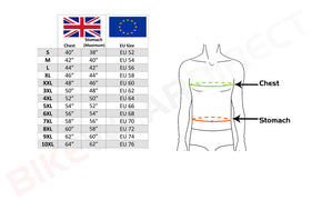 Leather Waistcoat Motorbike Fish Hook Clip Braided Laced Biker Motorcycle Vest Size Chart | Texpeed