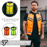 Hi-Vis Motorcycle Over Vest