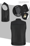 SOA Inspired Leather Motorcycle Waistcoat