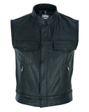 SOA Inspired Leather Motorcycle Jacket