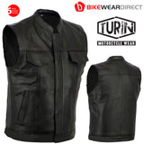 SOA Inspired Leather Motorcycle Jacket