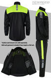 Waterpoof Yellow Hi-Vis Over Jacket & Trousers