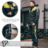 Waterpoof Yellow Hi-Vis Over Jacket & Trousers